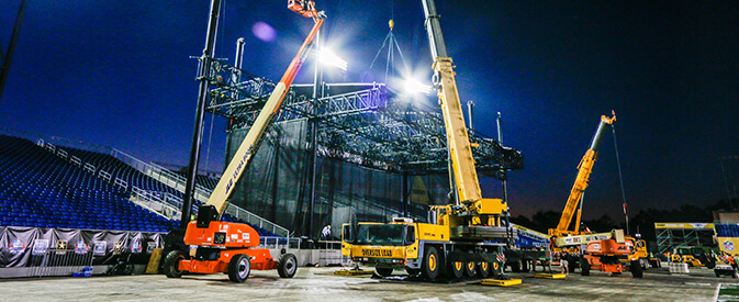 CEI cranes & associated rigging equipment