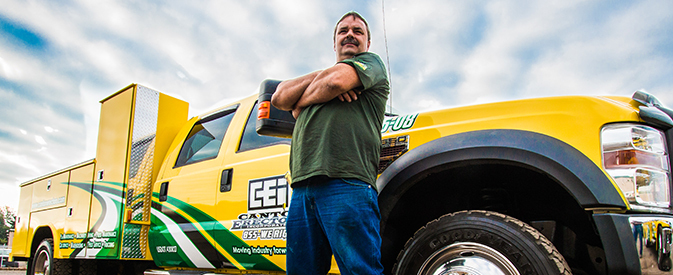 Working at Canton Erectors